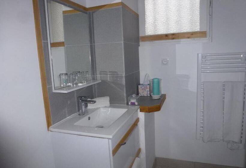 חדר סטנדרט נוף לבריכה, Auberge Le Gabachou