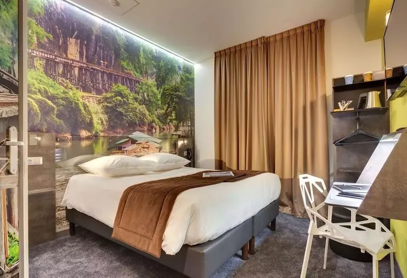 ダブルベッドスタンダードルーム, Hôtel Kyriad Rennes Centre Gare