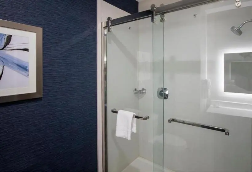 キングサイズベッドのスタンダードルーム, Fairfield Inn & Suites Houston Katy