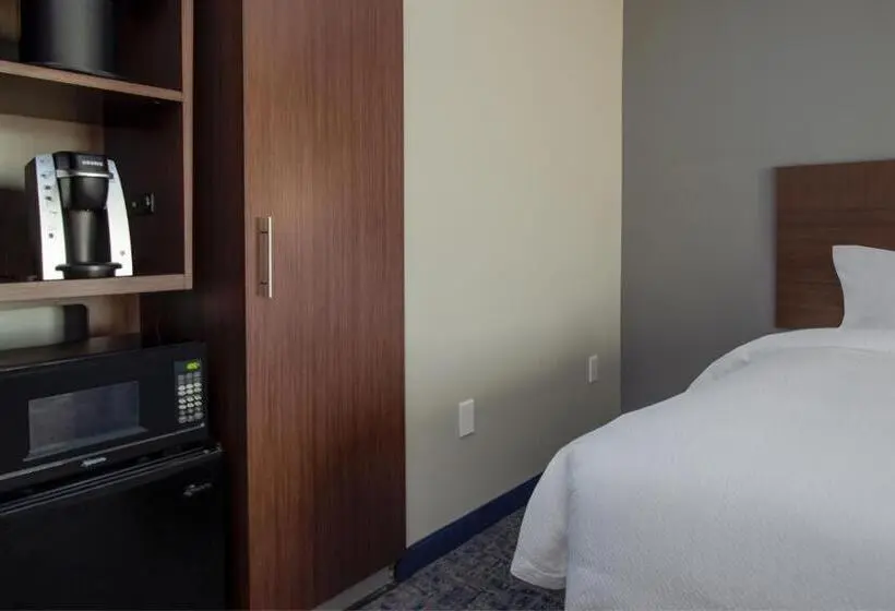 キングサイズベッドのスタンダードルーム, Fairfield Inn & Suites Houston Katy