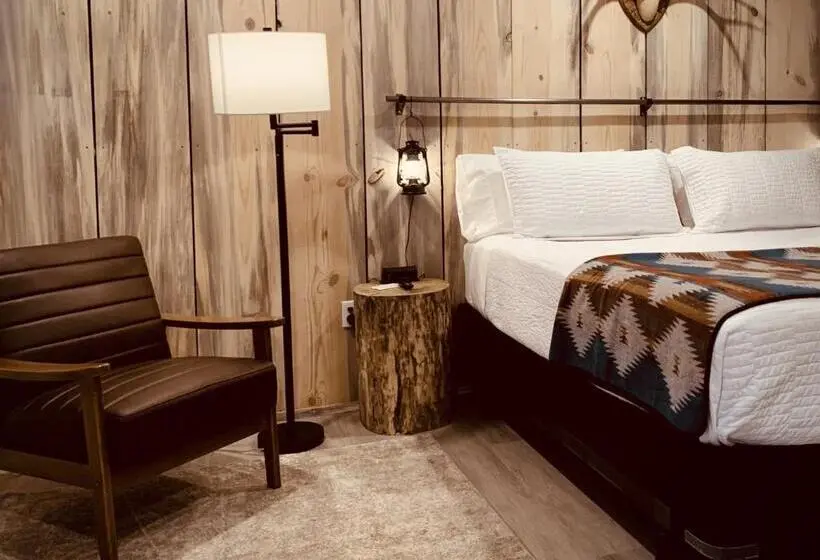 Deluxe-huone King-vuode, Outdoors Inn