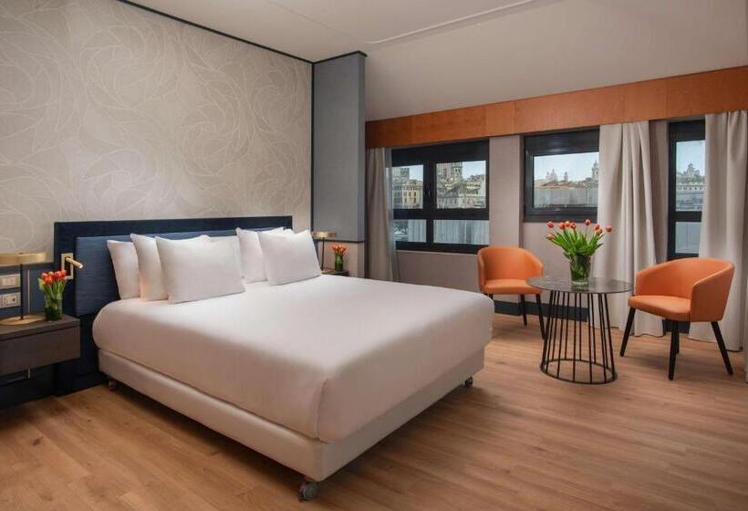 غرفة بريميوم مع إطلالات, NH Collection Genova Marina