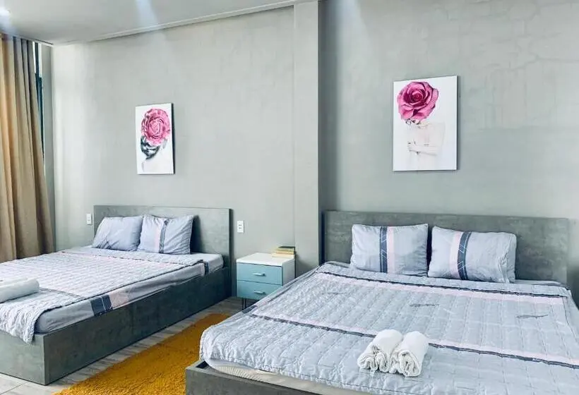 آپارتمان 1 خوابه با چشم‌انداز, Coral Homestay Phan Rang  3br