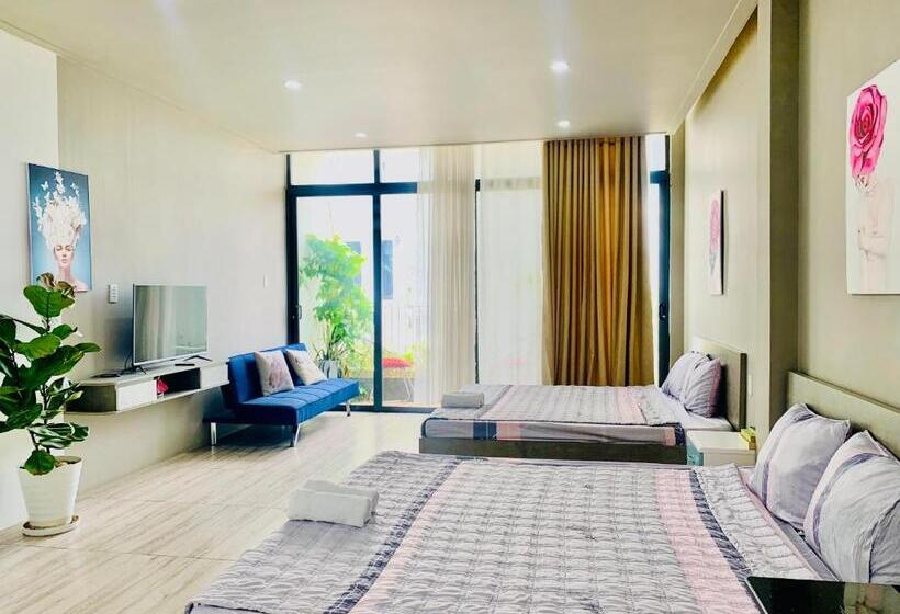 آپارتمان 1 خوابه با چشمانداز, Coral Homestay Phan Rang 3br