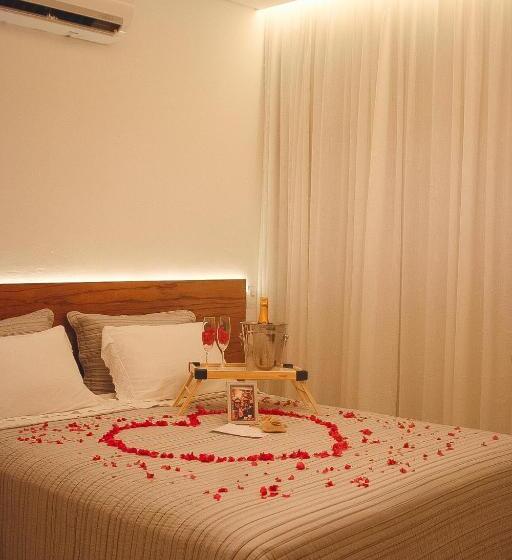 חדר דלוקס לשלושה עם נו לים, Junduh Brasil Pousada E Restaurante