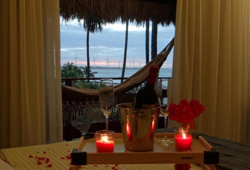 חדר דלוקס לשלושה עם נו לים, Junduh Brasil Pousada E Restaurante