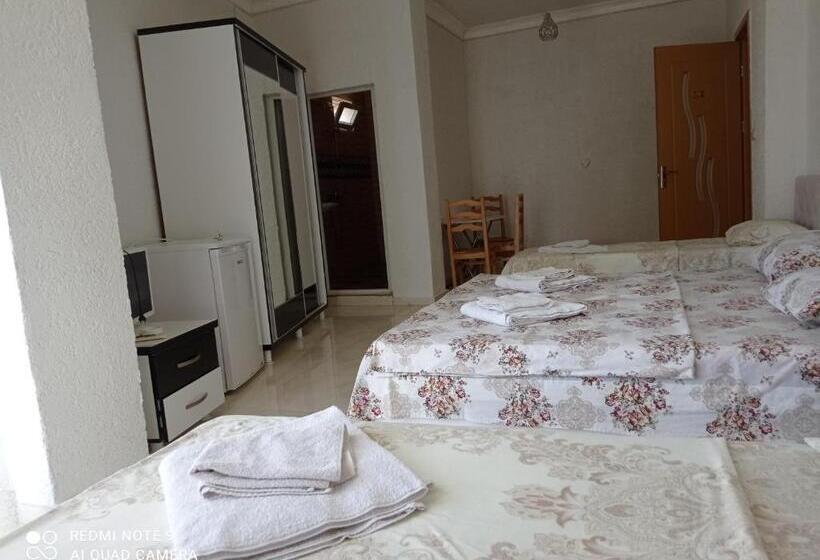 اتاق استاندارد چهار تخته با چشم‌انداز دریا, Family Hotel Khomaldy