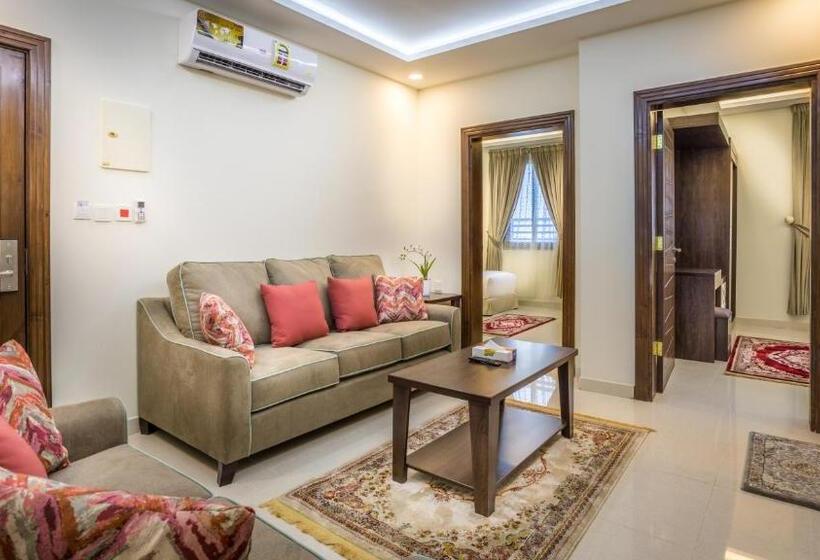 2ベッドルームアパートメント, Al Louloah Al Baraqah Furnished Apartments
