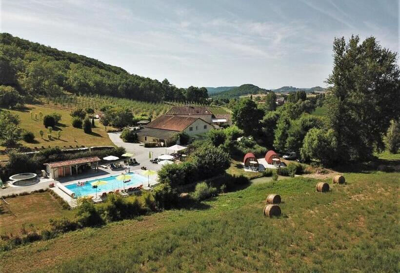 침실 1개 테라스 아파트, La Bordette