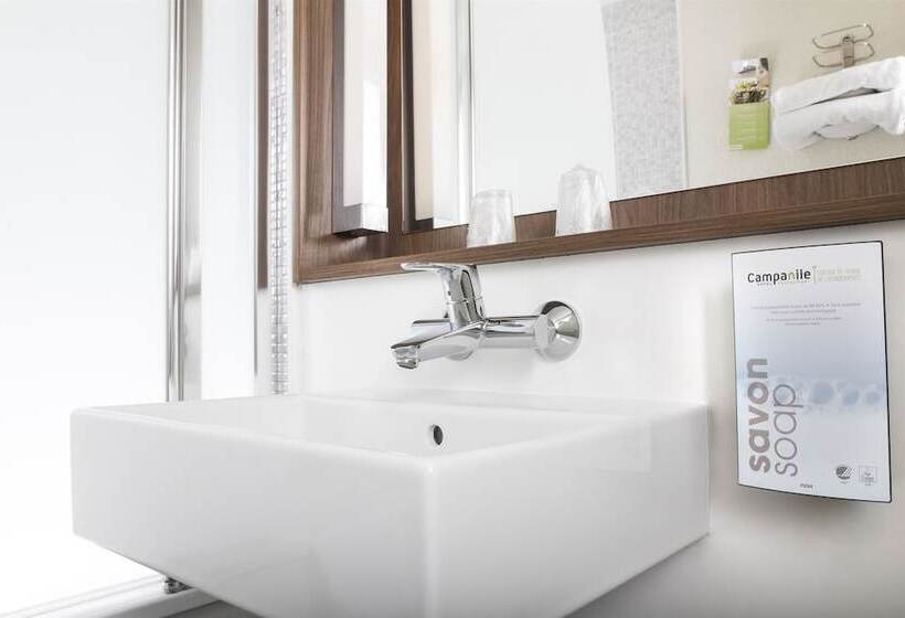 חדר סטנדרט מיטה זוגית, Campanile Cergy Saint Christophe