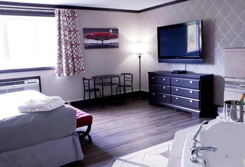 带大床的标准间, Causeway Bay Hotel Sparwood