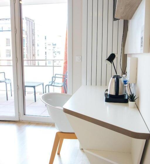 استودیو استاندارد با تراس, Twenty Business Flats Nîmes Trigone