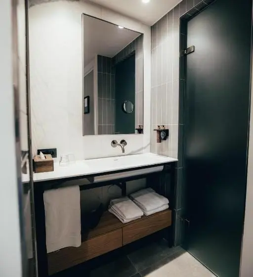 اتاق استاندارد با تراس, Cityhotel Wood