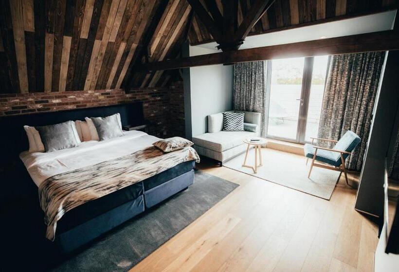 غرفة قياسية مزوَّدة بتراس, Cityhotel Wood