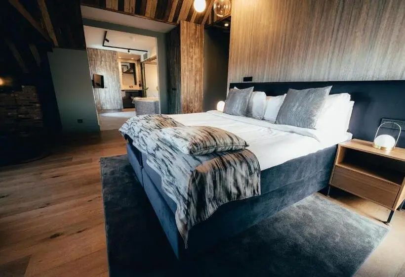 اتاق استاندارد با وان آب گرم, Cityhotel Wood