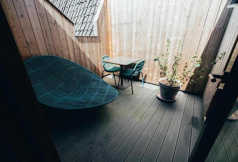 غرفة قياسية مزوَّدة بجاكوزي, Cityhotel Wood