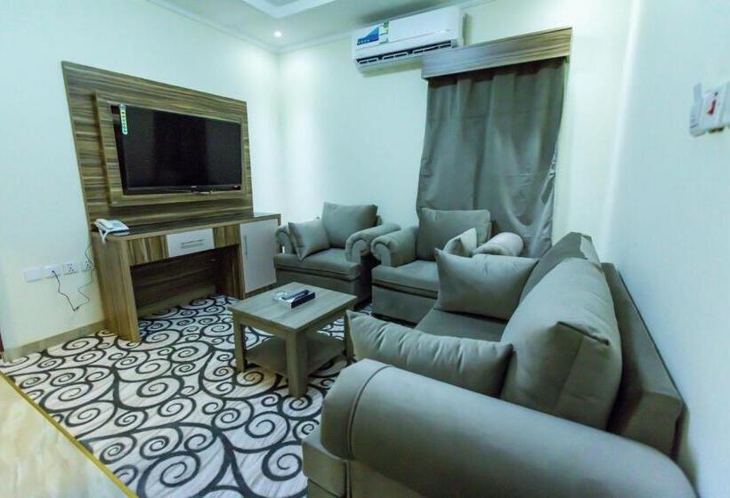 آپارتمان 1 خوابه, منازل الماسة للشقق المخدومـة