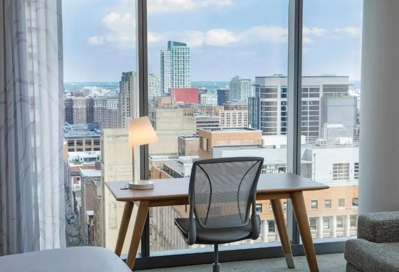 اتاق اجرایی با تخت بزرگ, Element Philadelphia Downtown