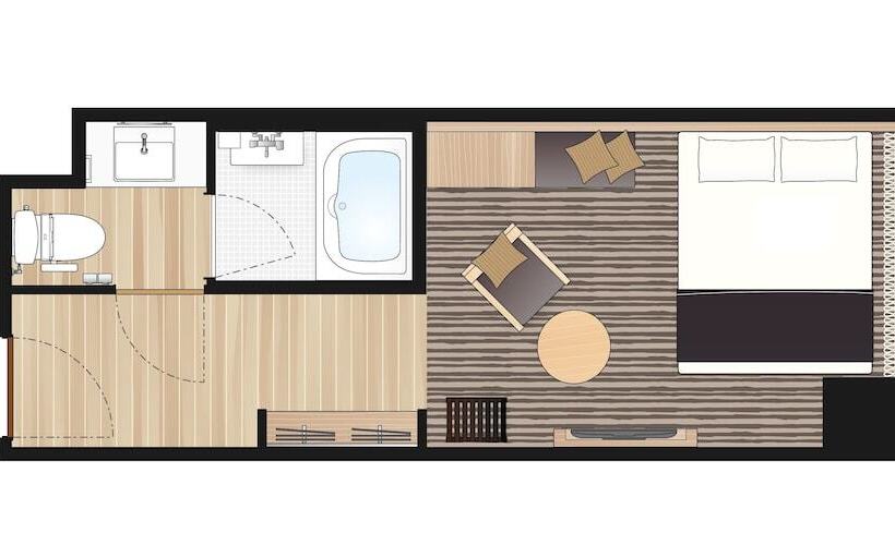 스탠다드 룸, Prefort Nishiakashi