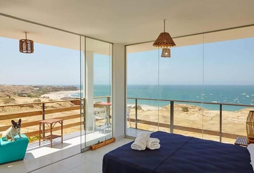 片側に海が見えるデラックスルーム, Vidamar