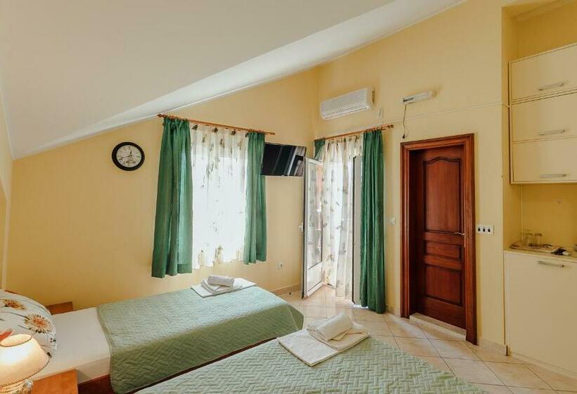 اتاق استاندارد سه تخته با بالکن, Guest House Villa živanović