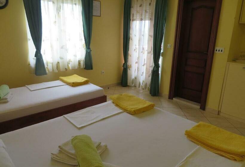 اتاق استاندارد سه تخته با بالکن, Guest House Villa živanović