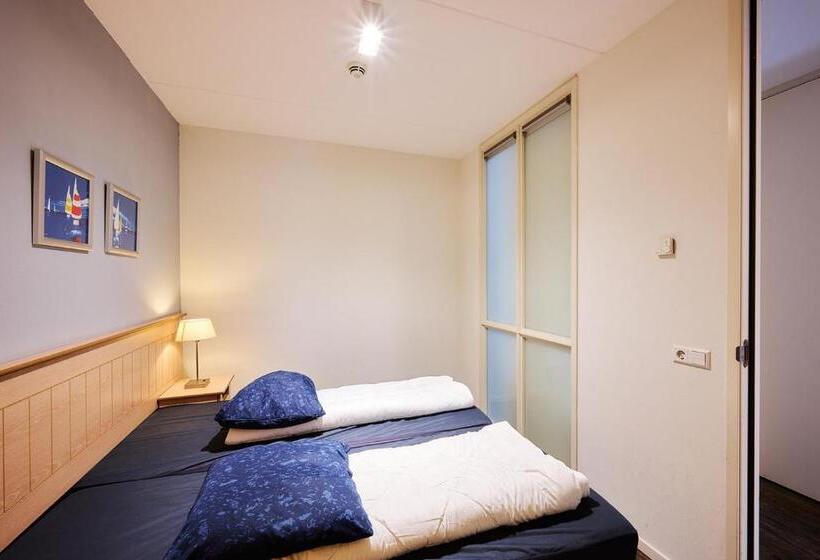 침실 2개 아파트, Résidence Terschelling