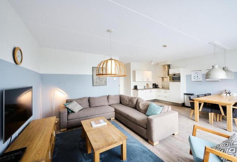 침실 2개 아파트, Résidence Terschelling