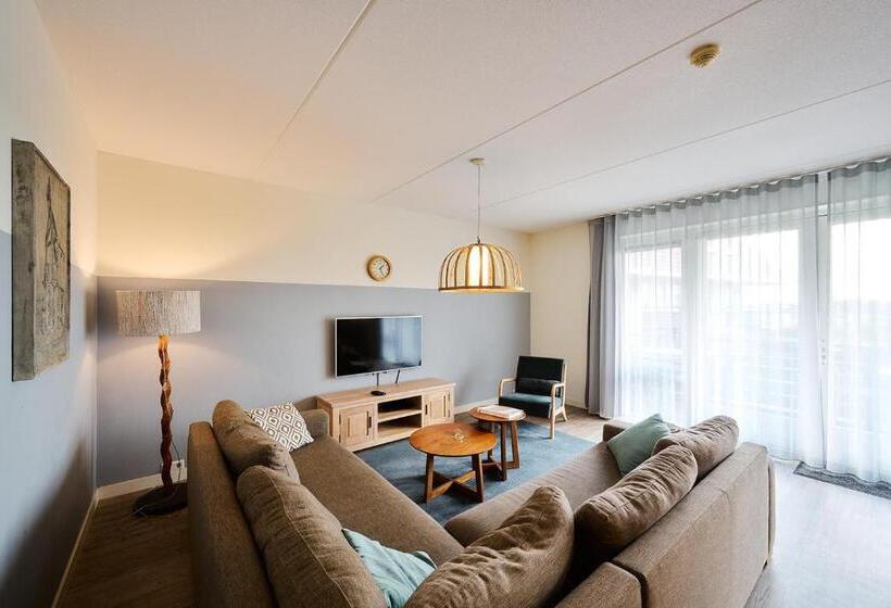 침실 1개 아파트, Résidence Terschelling