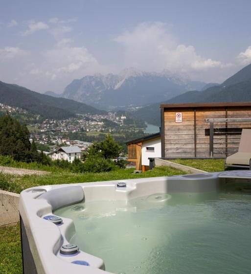 豪华套房, Giallo Dolomiti Wellness