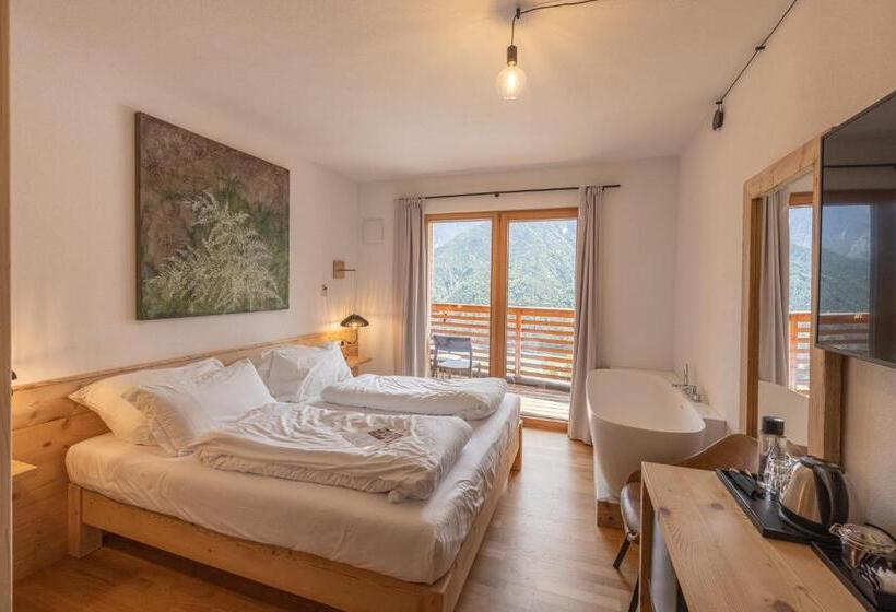 标准间带阳台, Giallo Dolomiti Wellness