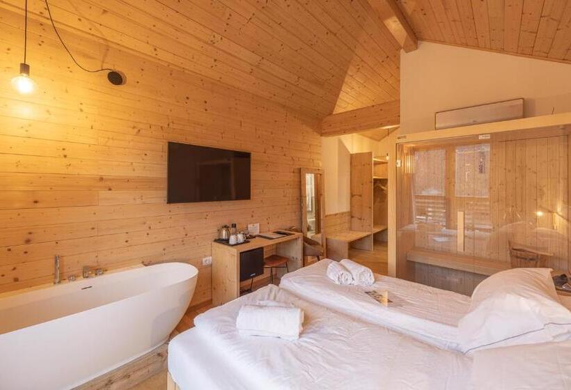 غرفة قياسية, Giallo Dolomiti Wellness