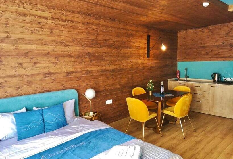آپارتمان 1 خوابه با بالکن, Atrium New Gudauri By Gudauri Travel