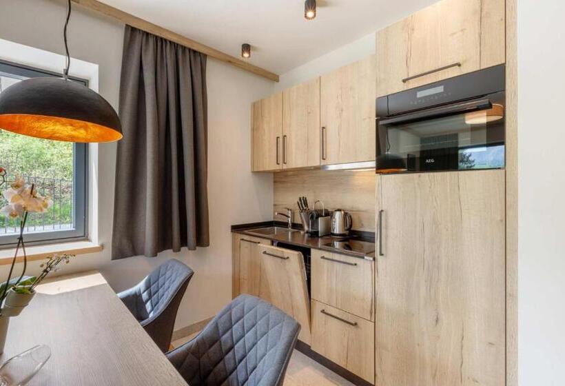 Апартаменты 1 Спальня с Балконом, Emma Deluxe Aparthotel Direkt Beim Skibus