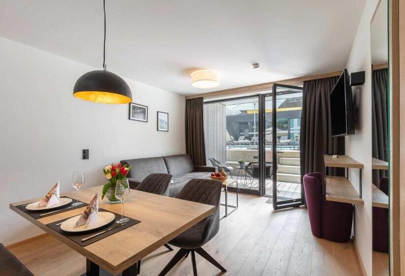 Апартаменты 1 Спальня, Emma Deluxe Aparthotel Direkt Beim Skibus