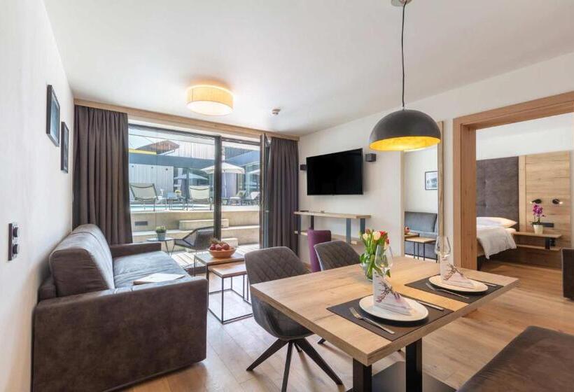 Апартаменты 1 Спальня, Emma Deluxe Aparthotel Direkt Beim Skibus