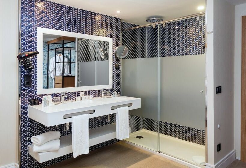 스탠다드 룸 수중안마기 바다 전망, Gran Tacande Wellness & Relax Costa Adeje