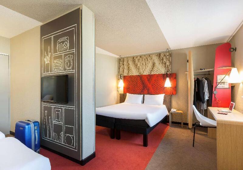 ダブルベッドスタンダードルーム, Ibis Rennes Centre Gare Sud