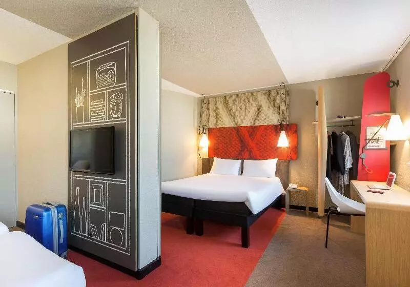ダブルベッドスタンダードルーム, Ibis Rennes Centre Gare Sud