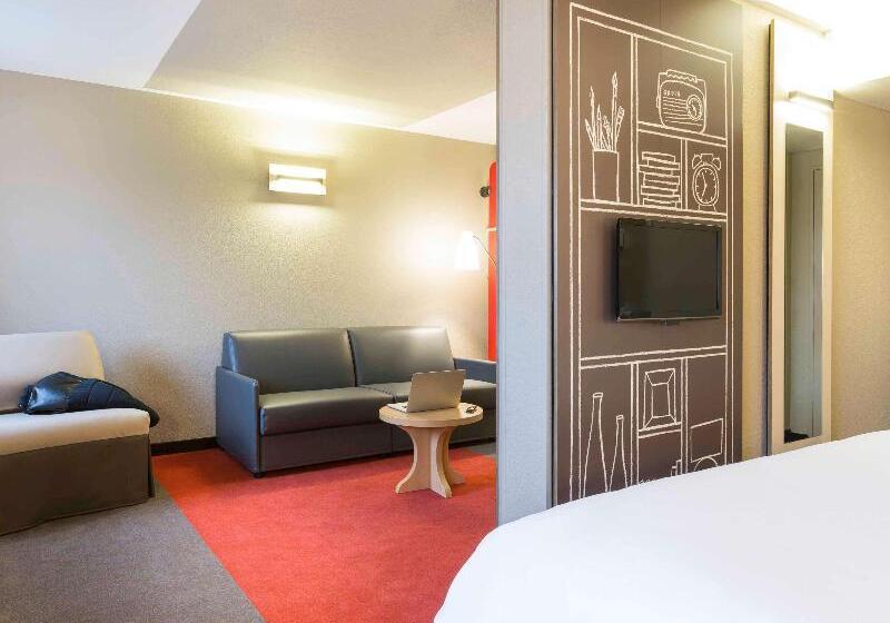 ダブルベッドスタンダードルーム, Ibis Rennes Centre Gare Sud