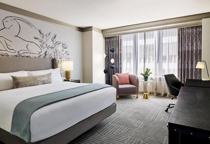 اتاق دلوکس با تخت کینگ و چشمانداز, The Gwen, A Luxury Collection Hotel, Michigan Avenue Chicago