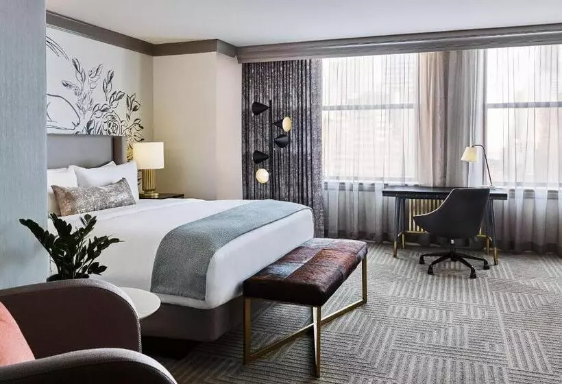 اتاق دلوکس با تخت کینگ و چشمانداز, The Gwen, A Luxury Collection Hotel, Michigan Avenue Chicago