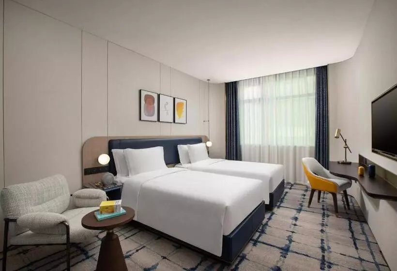 応接間付きスタンダードルーム, Voco Wuhan Xinhua, An Ihg