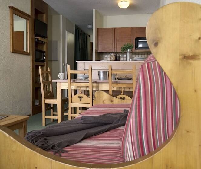 침실 1개 아파트, Le Cheval Blanc Village Montana