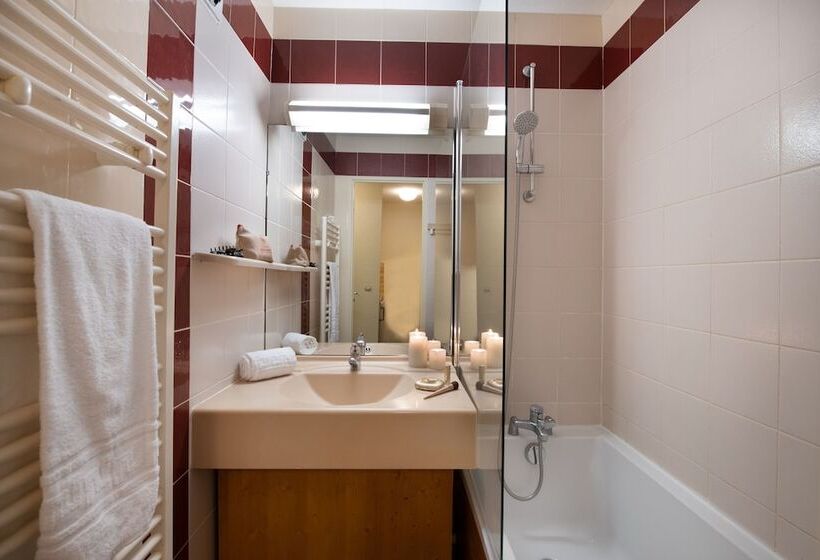 침실 1개 컴포트 아파트, Le Cheval Blanc Village Montana