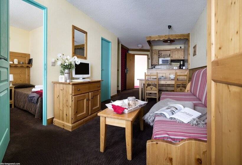 آپارتمان راحتی 1 خوابه, Le Cheval Blanc   Village Montana