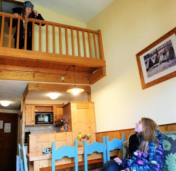 침실 3개 아파트, Le Cheval Blanc Village Montana