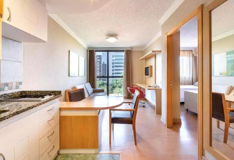 １ベッドルームのスーペリアアパートメント, Manhattan Porto Alegre By Mercure