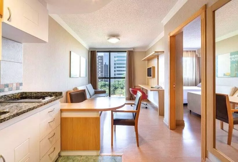 １ベッドルームのスーペリアアパートメント, Manhattan Porto Alegre By Mercure
