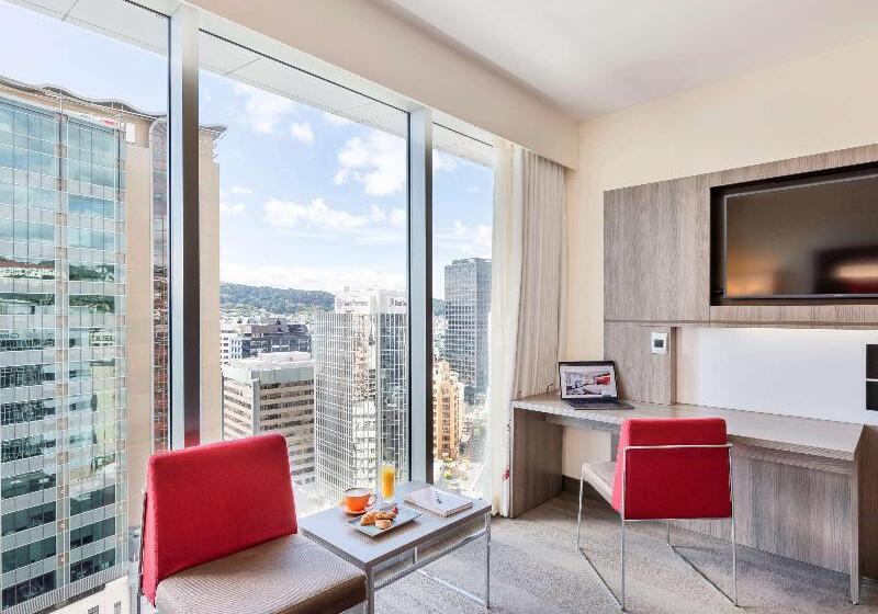 수피리어 룸 도시 전망, Novotel Wellington